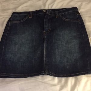 “Seven” Jean skirt